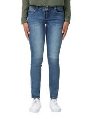 Timezone Dżinsy "Enya" - Slim fit - w kolorze niebieskim rozmiar: W31/L34. Niebieskie jeansy damskie Timezone. Za 83.62 zł.