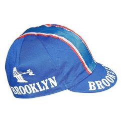 Czapka rowerowa Gist Equipe Vintage Brooklin. Niebieskie czapki damskie GIST, bez wzorów. Za 129.00 zł.