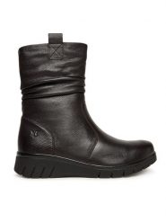 Caprice Botki 9-26455-45 Brązowy. Brązowe botki damskie Caprice, ze skóry, bez obcasa, na płaskiej podeszwie, bez zapięcia. Za 589.99 zł.