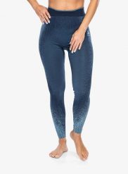 Legginsy termoaktywne damskie Odlo Blackcomb Eco BL Bottom Long. Niebieskie legginsy damskie ODLO, l, bez wzorów, z elastanu. Za 274.99 zł.