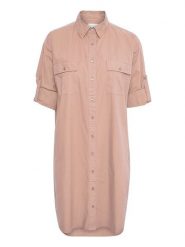 My Essential Wardrobe Bluzka "Alice" w kolorze szaroróżowym rozmiar: 44. Różowe bluzki damskie My Essential Wardrobe, bez wzorów, z bawełny, bez kołnierzyka, bez ramiączek. Za 56.53 zł.