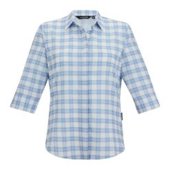 Damska Koszula W Kratę Keralin. Niebieskie koszule damskie Regatta, bez wzorów, casualowe, bez kołnierzyka, bez ramiączek. Za 150.99 zł.