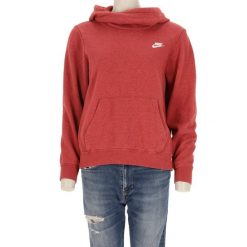 Nike bluza damska z kapturem. Czerwone bluzy damskie Nike, l, bez wzorów, z kapturem. Za 114.98 zł.