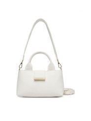 Valentino Torebka Dione Re VBS9U806 Biały. Białe torebki klasyczne damskie Valentino, ze skóry, bez dodatków. Za 549.99 zł.