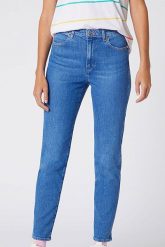 WRANGLER RETRO SKINNY DAMSKIE SPODNIE JEANSOWE JEANSY MONTEGO BAY W253JQ11P 112127989. Jeansy damskie Wrangler, bez wzorów, z jeansu. Za 199.99 zł.