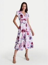 Swing Sukienka koktajlowa 5AI12700 Kolorowy Regular Fit. Sukienki damskie Swing, bez wzorów, z syntetyku, wizytowe, bez ramiączek. Za 679.99 zł.