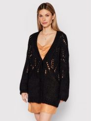 TWINSET Kardigan 222TP3233 Czarny Regular Fit. Czarne kardigany damskie Twinset, l, bez wzorów, z syntetyku. Za 2,109.00 zł.