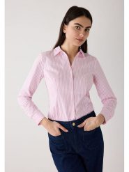 More & More Bluzka w kolorze jasnoróżowo-białym rozmiar: 34. Różowe bluzki damskie More & More, bez wzorów, bez kołnierzyka, bez ramiączek. Za 173.99 zł.