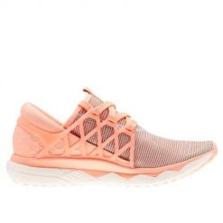 Buty do biegania damskie Reebok Floatride Run Flexw pomaranczowe,fioletowe. Czerwone obuwie sportowe damskie Reebok, na wiosnę, z materiału, bez zapięcia, do biegania. W wyprzedaży za 485.10 zł.