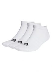 Skarpety adidas Cushioned Low-Cut Socks 3P. Białe skarpetki damskie Adidas, bez wzorów, z bawełny. Za 59.20 zł.