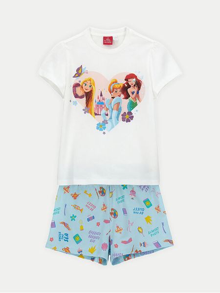 Original Marines Piżama DFPV3485CF Kolorowy Regular Fit. Piżamy dziewczęce Original Marines, bez wzorów, z bawełny, bez ramiączek. Za 49.99 zł.