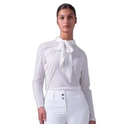 Kombinezon konkursowy z wiązaniem, z długim rękawem, damski PS of Sweden Delilah. Białe kombinezony damskie PS OF SWEDEN, m, bez wzorów, eleganckie, bez kołnierzyka, bez ramiączek, długie. Za 436.50 zł.