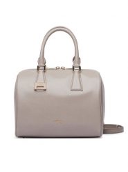 Furla Torebka Olivia M Boston WB02148 A.0023 4892S Szary. Szare kuferki damskie Furla, bez wzorów, ze skóry, bez dodatków. Za 1,709.00 zł.