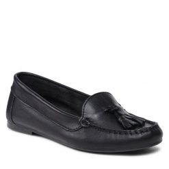 Mokasyny Filipe. Czarne mokasyny damskie Filipe, bez obcasa. Za 209.99 zł.