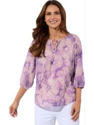 WITT WEIDEN Bluzka w kolorze fioletowym rozmiar: 46. Różowe bluzki damskie WITT WEIDEN, bez wzorów, bez kołnierzyka, bez ramiączek. Za 56.99 zł.