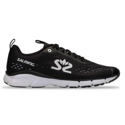 Buty do chodzenia damskie Salming Enroute 3. Czarne obuwie sportowe damskie Salming, z materiału, bez zapięcia, trekkingowe. Za 431.00 zł.
