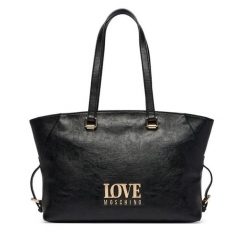 Torebka LOVE MOSCHINO. Czarne shopper bag Love Moschino, bez dodatków. Za 949.99 zł.