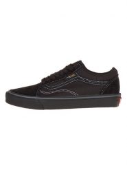 Vans Skórzane sneakersy w kolorze czarnym rozmiar: 44. Czarne obuwie sportowe damskie Vans, ze skóry, bez zapięcia. Za 175.67 zł.