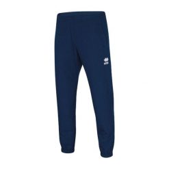 Spodnie Errea Niebieskie Spodnie Bocce Dorosłych. Niebieskie spodnie sportowe damskie ERREA, s, bez wzorów, z materiału, na fitness i siłownię. Za 310.99 zł.