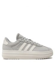 Adidas Sneakersy VL Court Bold IF9784 Szary. Szare obuwie sportowe damskie Adidas, z nubiku, bez zapięcia. Za 379.99 zł.