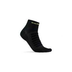 Skarpety Sportowe Craft Adv Dry Mid Czarny. Czarne skarpetki damskie Craft, bez wzorów. Za 102.80 zł.