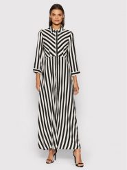 YAS Sukienka koszulowa Savanna 26022663 Biały Regular Fit. Białe sukienki damskie YAS, bez wzorów, z wiskozy, bez ramiączek. Za 139.99 zł.