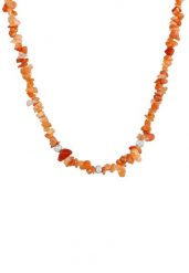 Elli PREMIUM Damski Koralik kamienie natura z Awenturynem Brązowy w srebrze srebro 925 Sterling Silver Naszyjniki 1 ct. Brązowe naszyjniki damskie Elli PREMIUM, srebrne. Za 249.89 zł.