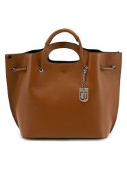 Lucca Baldi Skórzany shopper bag "Vigevano" w kolorze jasnobrązowym - 47 x 27 x 17 cm rozmiar: onesize. Brązowe shopper bag Lucca Baldi, bez wzorów, z materiału, przez ramię, bez dodatków. Za 347.99 zł.