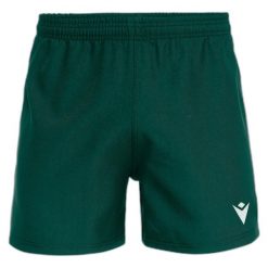 Szorty Macron Howlite Hero. Zielone spodenki sportowe damskie Macron, l, bez wzorów, z materiału, na fitness i siłownię. Za 175.00 zł.