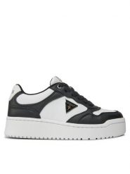 Guess Sneakersy FLJMR4 ELE12 Biały. Białe obuwie sportowe damskie Guess, ze skóry, bez zapięcia. Za 319.99 zł.