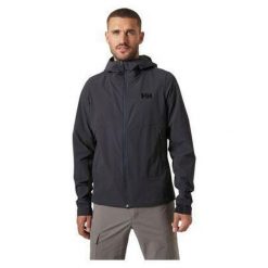 Kurtka wodoodporna z kapturem Helly Hansen Blaze. Brązowe kurtki damskie Helly Hansen, bez wzorów, z softshellu, z kapturem. Za 489.99 zł.