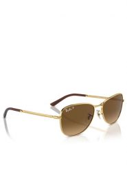 Ray-Ban Okulary przeciwsłoneczne 0RB3733 001/M2 Złoty. Żółte okulary przeciwsłoneczne damskie Ray-Ban. Za 759.99 zł.