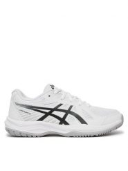 Asics Buty halowe Upcourt 6 Gs 1074A045 Biały. Białe buty sportowe chłopięce Asics, z materiału, bez zapięcia. Za 249.99 zł.