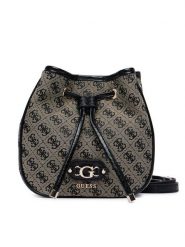 Guess Torebka Samantha Mini HWJT23 13770 Czarny. Czarne torebki klasyczne damskie Guess, z materiału, bez dodatków. Za 544.99 zł.