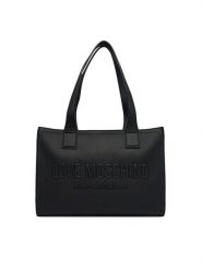 LOVE MOSCHINO Torebka JC4045PP1OLE0000 Czarny. Czarne torebki klasyczne damskie Love Moschino, ze skóry, bez dodatków. Za 939.99 zł.