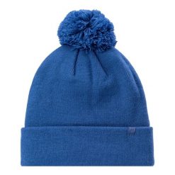 Czapka Damska Coolka. Niebieskie czapki damskie MARTES ESSENTIALS, bez wzorów, z materiału. Za 46.99 zł.