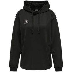 Bluza do piłki ręcznej damska Hummel Core XK z kapturem. Niebieskie bluzy damskie Hummel, xl, bez wzorów, z kapturem. Za 191.00 zł.