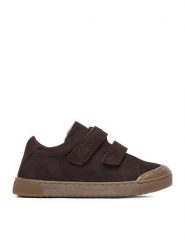 Lasocki Kids Sneakersy CEO-CI12-BAKU-10C Brązowy ciemny. Brązowe buty sportowe chłopięce Lasocki Kids, z nubiku, bez zapięcia. Za 129.99 zł.