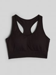 4F Biustonosz treningowy z niskim wsparciem damski - brązowy M/L. Brązowe biustonosze sportowe damskie 4F, bez wzorów. Za 99.99 zł.