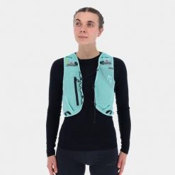 Kamizelka biegowa Inov-8 Racepac 20. Zielone kamizelki damskie Inov-8, bez wzorów, bez kaptura. Za 398.99 zł.