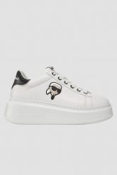 KARL LAGERFELD Białe sneakersy damskie ANAKAPRI Karl NFT, Rozmiar 40. Białe obuwie sportowe damskie KARL LAGERFELD, bez zapięcia. W wyprzedaży za 609.99 zł.