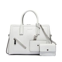Torebka MICHAEL Michael Kors. Białe kuferki damskie MICHAEL Michael Kors, bez dodatków. Za 1,729.00 zł.