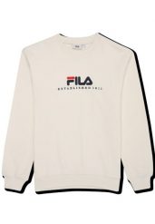 Bluza Fila Valsera Regular Logo. Białe bluzy damskie Fila, l, bez wzorów, z dresówki, bez kaptura. Za 237.30 zł.