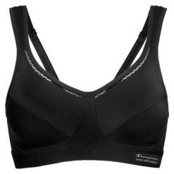 Biustonosz treningowy Shock Absorber Active Classic Support. Czarne biustonosze sportowe damskie Shock Absorber, bez wzorów. Za 129.99 zł.