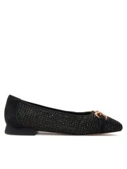 Caprice Baleriny 9-22503-42 Czarny. Czarne balerinki damskie Caprice, bez wzorów, ze skóry. Za 176.99 zł.