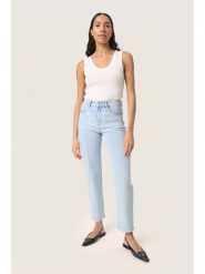 Soaked in Luxury Dżinsy - Slim fit - w kolorze błękitnym rozmiar: S. Niebieskie jeansy damskie Soaked in Luxury, z podwyższonym stanem. Za 217.99 zł.