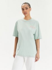 4F T-Shirt 4FWSS24TTSHF1265 Zielony Oversize. Zielone t-shirty damskie 4F, s, bez wzorów, z bawełny, bez kołnierzyka. Za 39.99 zł.
