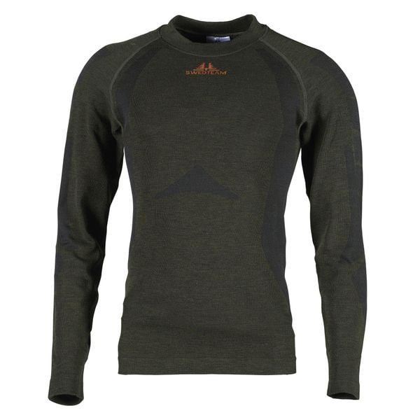 Bluza Swedteam Titan Merino. Zielone bluzy damskie SWEDTEAM, l, bez wzorów, z wełny, bez kaptura. Za 355.00 zł.