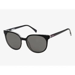 Okulary Roxy przeciwsłoneczne Makani G XKKS Shiny Black Grey. Czarne okulary przeciwsłoneczne damskie Roxy. W wyprzedaży za 169.00 zł.