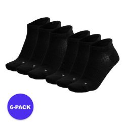 Skarpety Fitness unisex Sneaker – 6 szt. – Czarne. Czarne skarpetki damskie XTREME, bez wzorów, z elastanu. Za 164.54 zł.